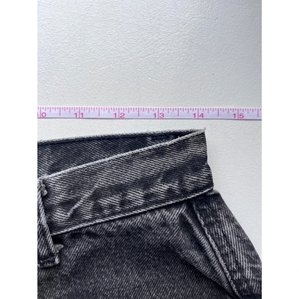 Rockies Vintage High Waisted Western Jeans Faded Black‎ Tapered Leg